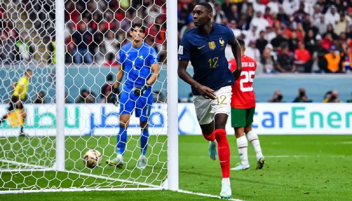 Рандаль Коло Муані у збірній / фото L'Équipe