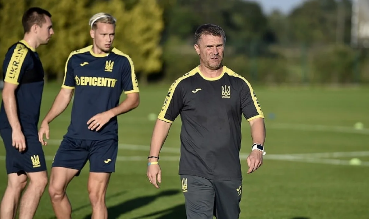 Мудрик и Ребров / Сайт УАФ