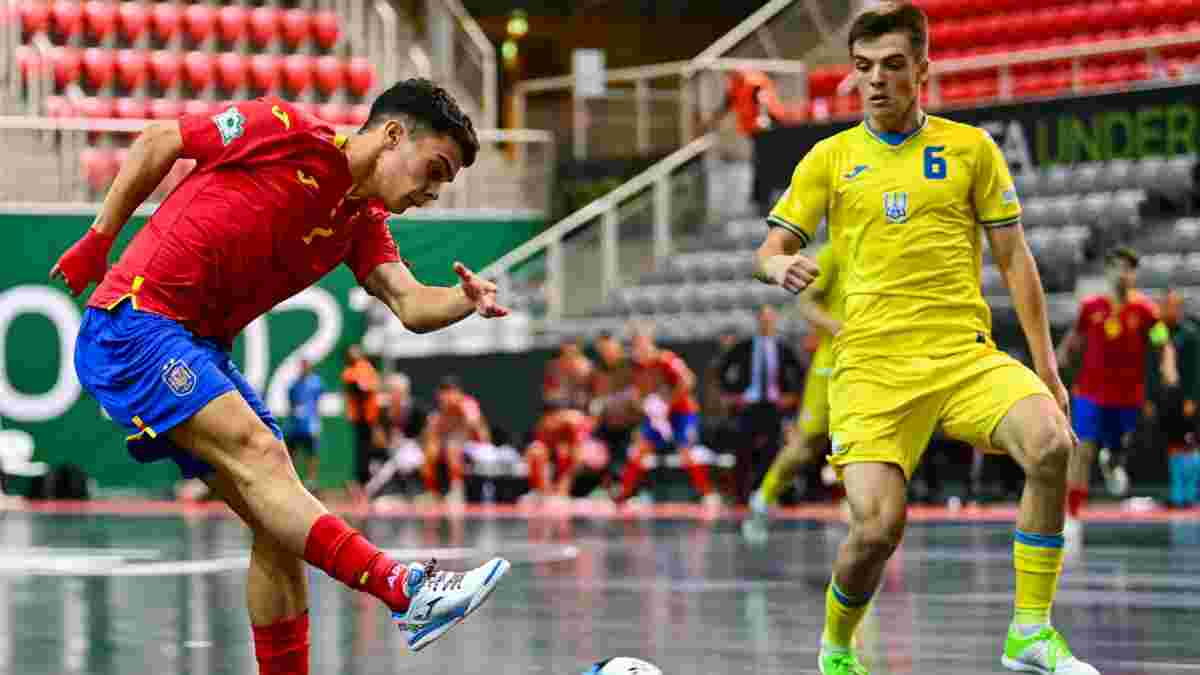 Україна програла Іспанії у півфіналі Євро-2023 U-19 з футзалу – камбек з 0:2 і драматичний виліт 