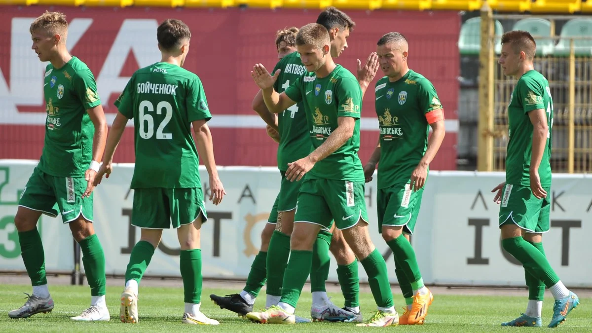 Радость игроков Карпат / фото: ФК Карпаты