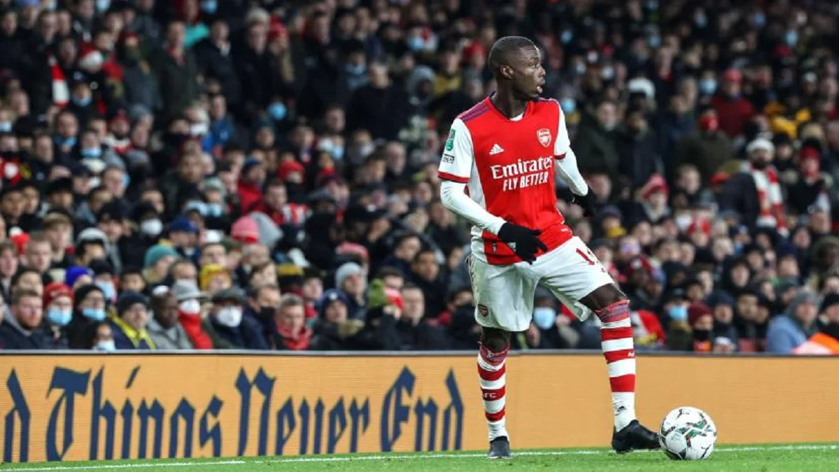 Николя Пепе в период выступлений за "канониров" / фото: Presse Sports