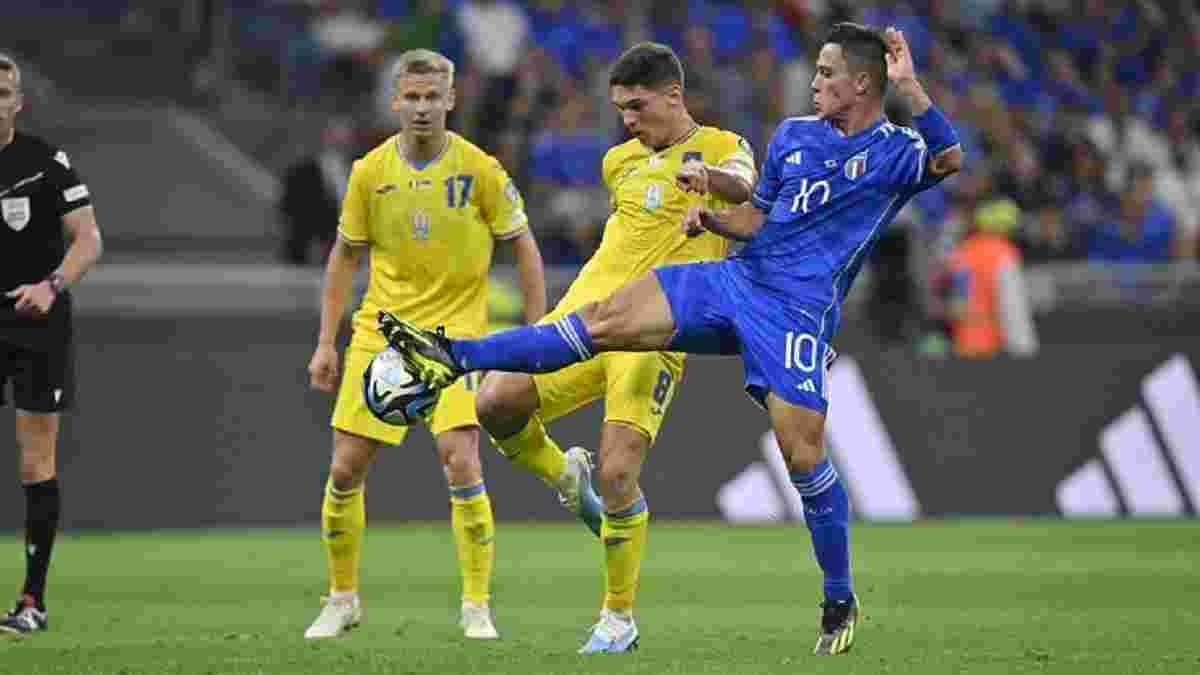 Італія – Україна – 2:1 – відео голів та огляд матчу