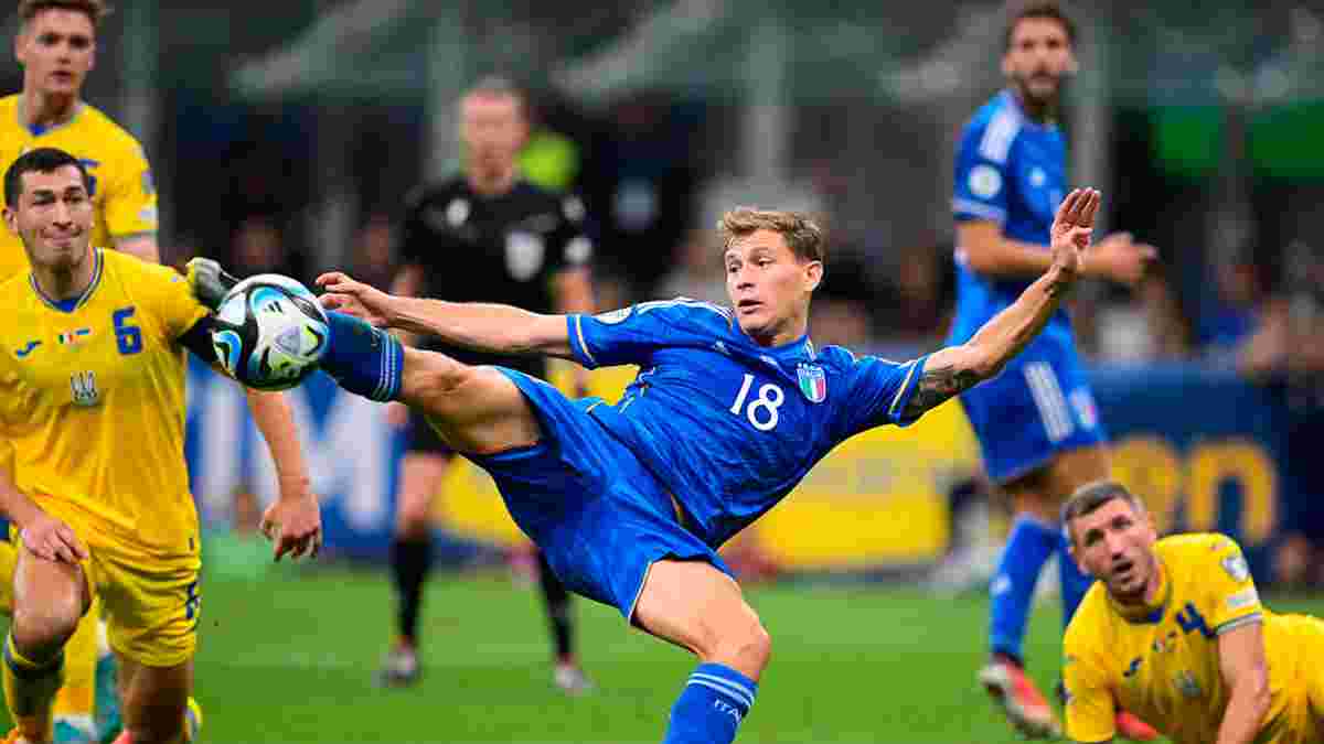 Украина проиграла Италии в матче отбора Евро-2024, потеряв вторую позицию в группе С