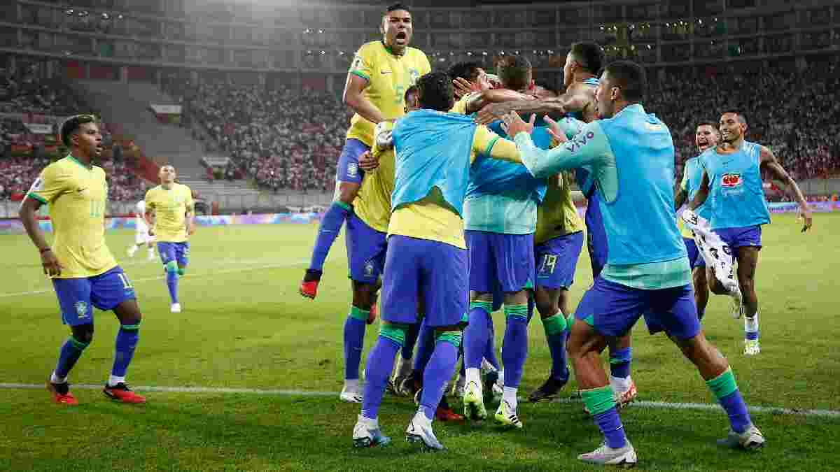 Бразилія вирвала перемогу над Перу, Уругвай сенсаційно програв Еквадору, Аргентина розбила Болівію: відбір ЧС-2026