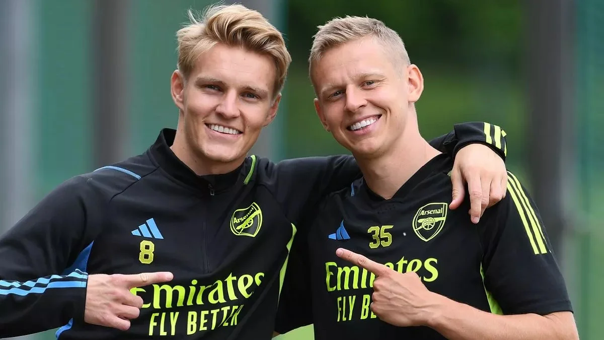 Эдегор и Зинченко / фото: Арсенал