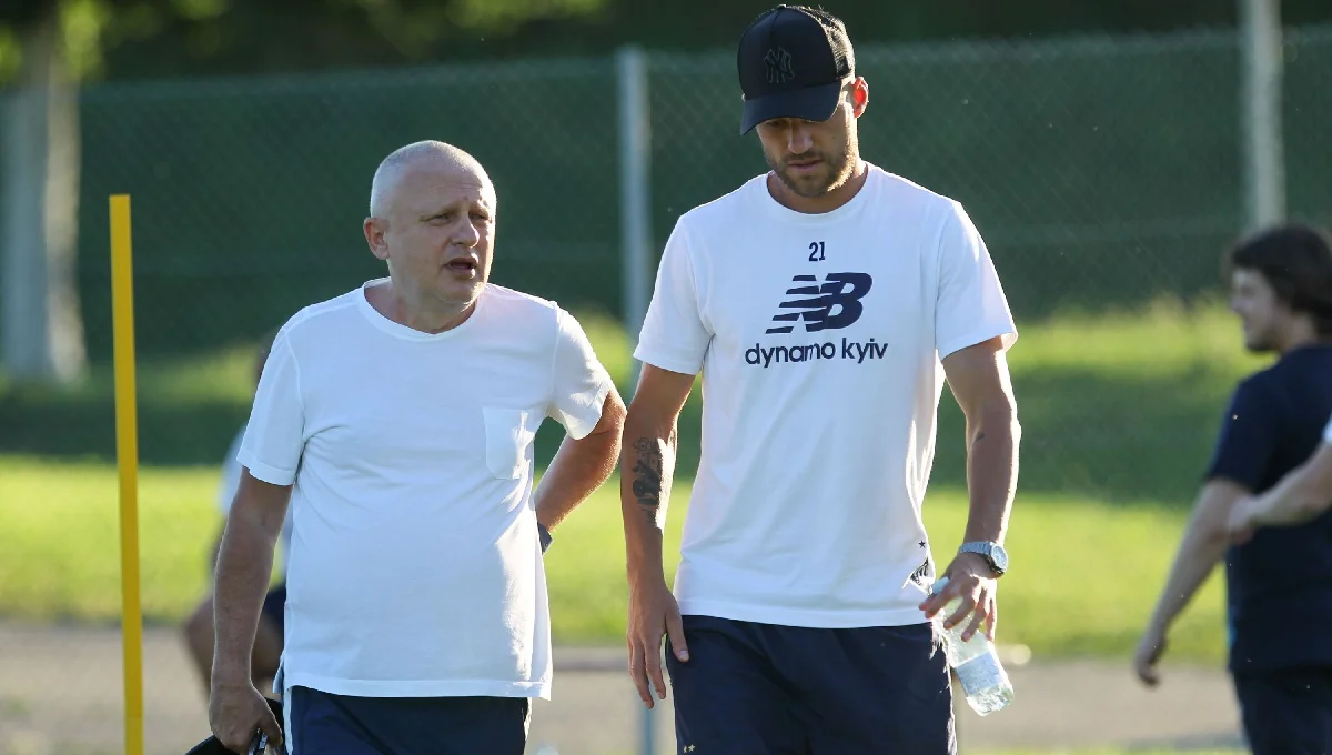 Ігор Суркіс і Андрій Ярмоленко / ФК Динамо