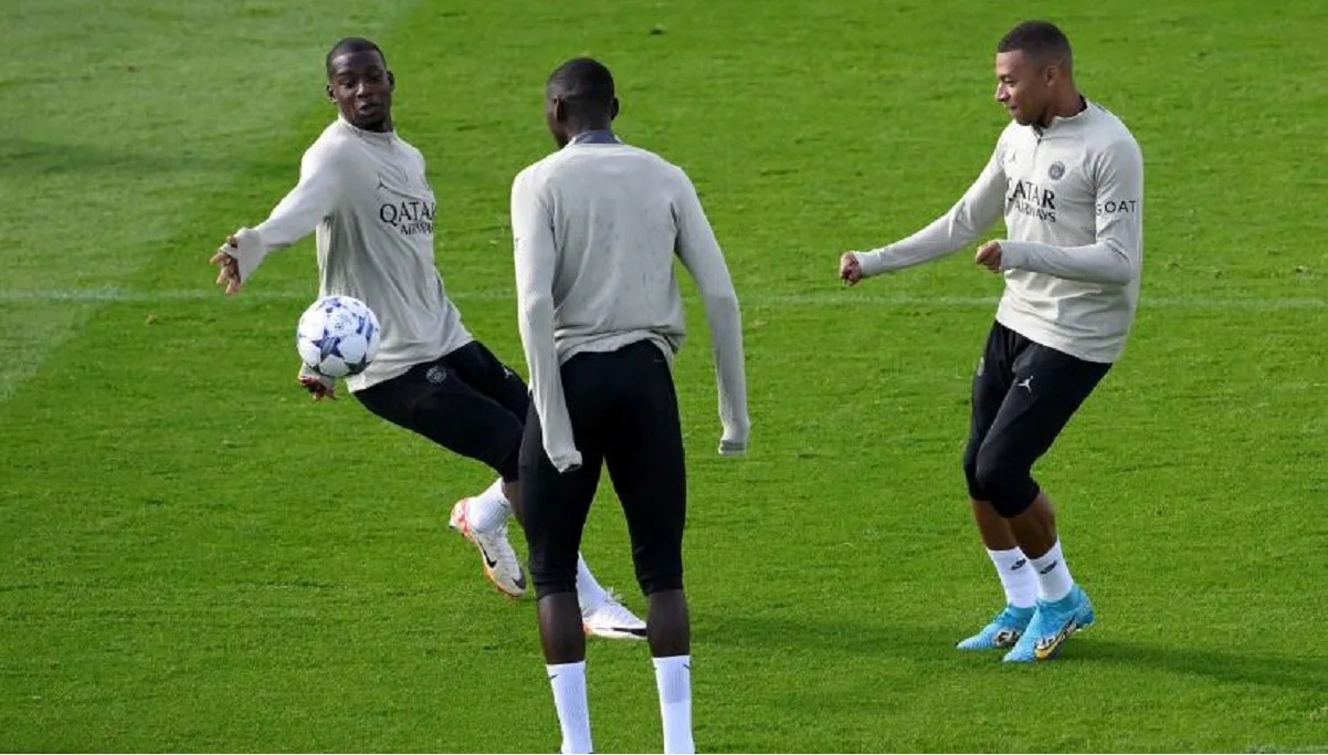 Мукиэле, Круг Муани, Мбаппе / фото: L'Équipe