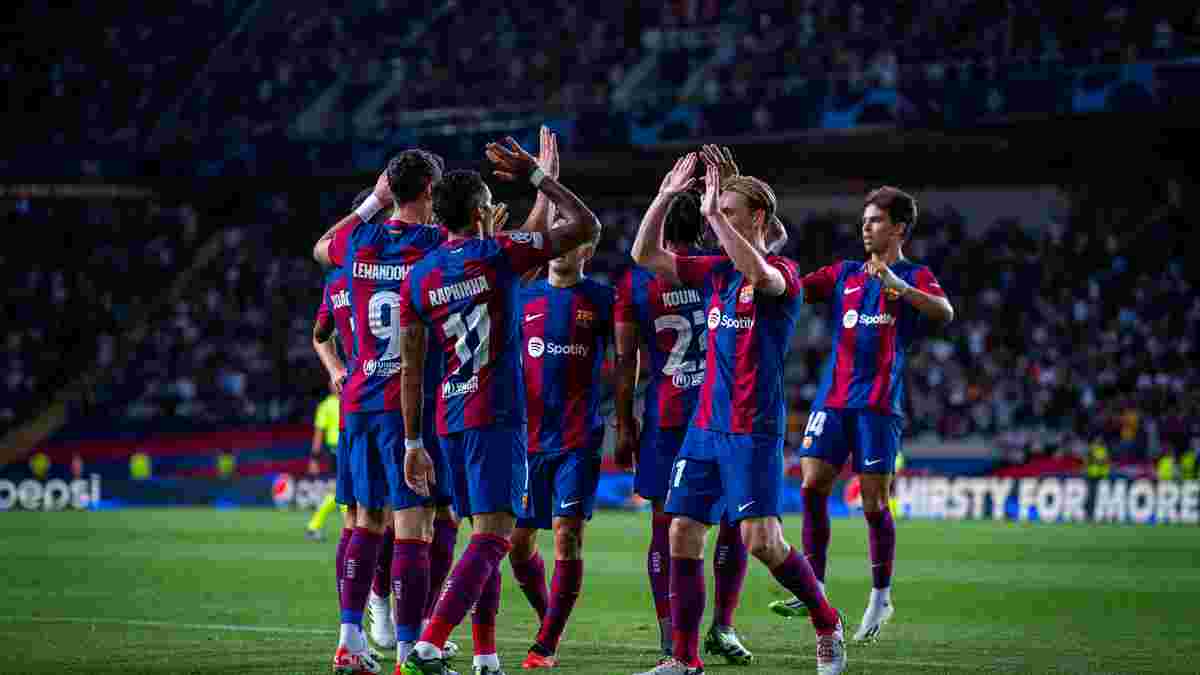Барселона знищила Антверпен, знову забивши 5 голів – чергове шоу Феліша, Лєвандовскі увійшов до клубу Мессі та Роналду