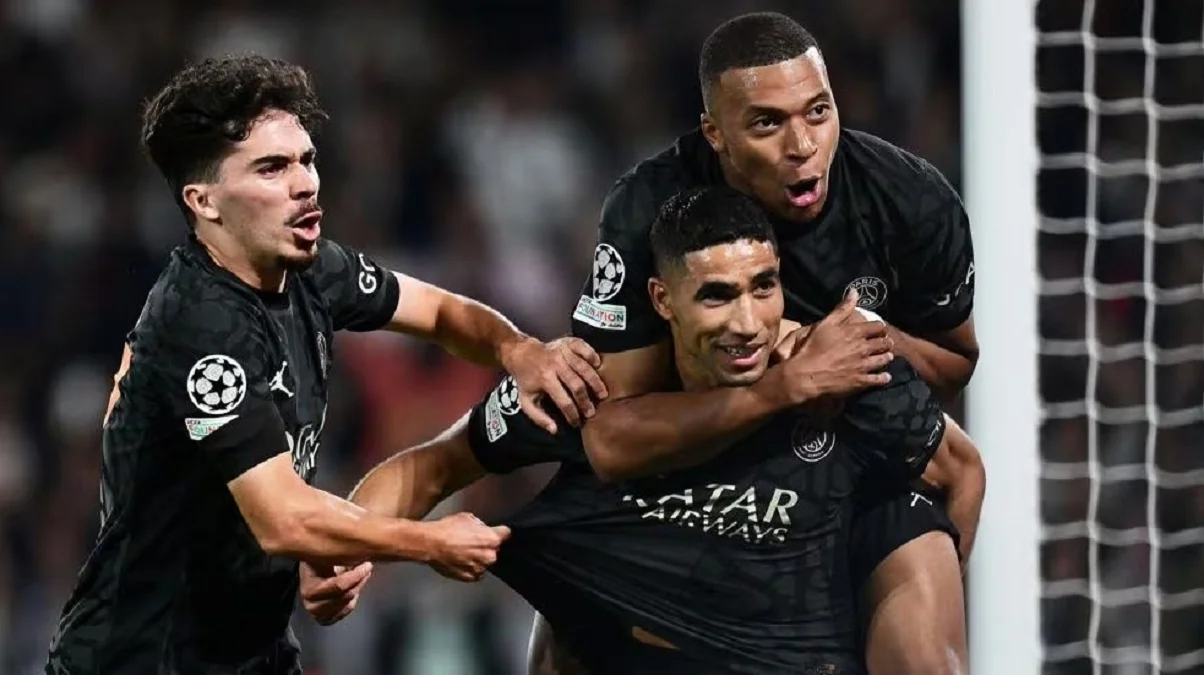 Мбаппе и Хакими забили / UEFA