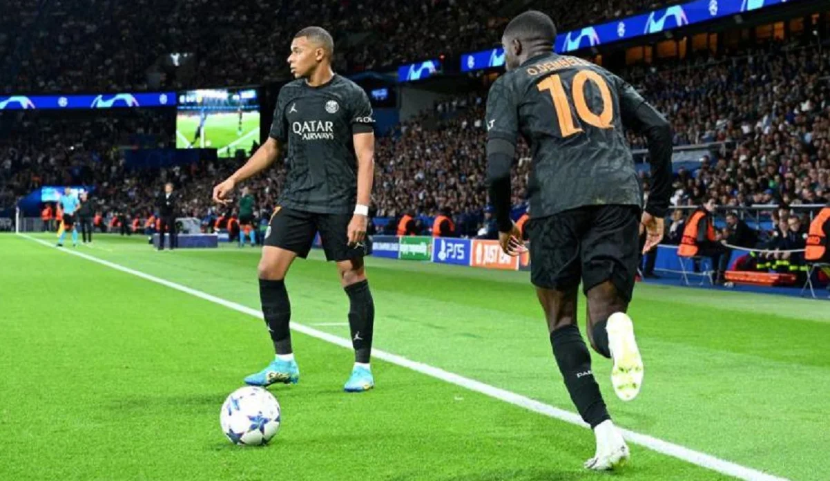 Мбаппе та Дембеле / фото: L'Équipe