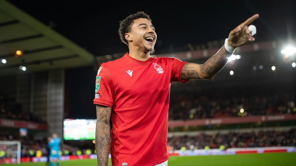 Джессі Лінгард / Сайт Ноттінгем Форест