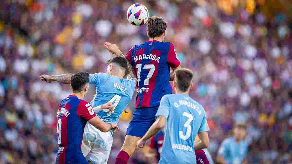 Барселона в божевільному матчі вирвала перемогу у Сельти – Лєвандовскі оформив дубль, Канселу забив на останніх хвилинах