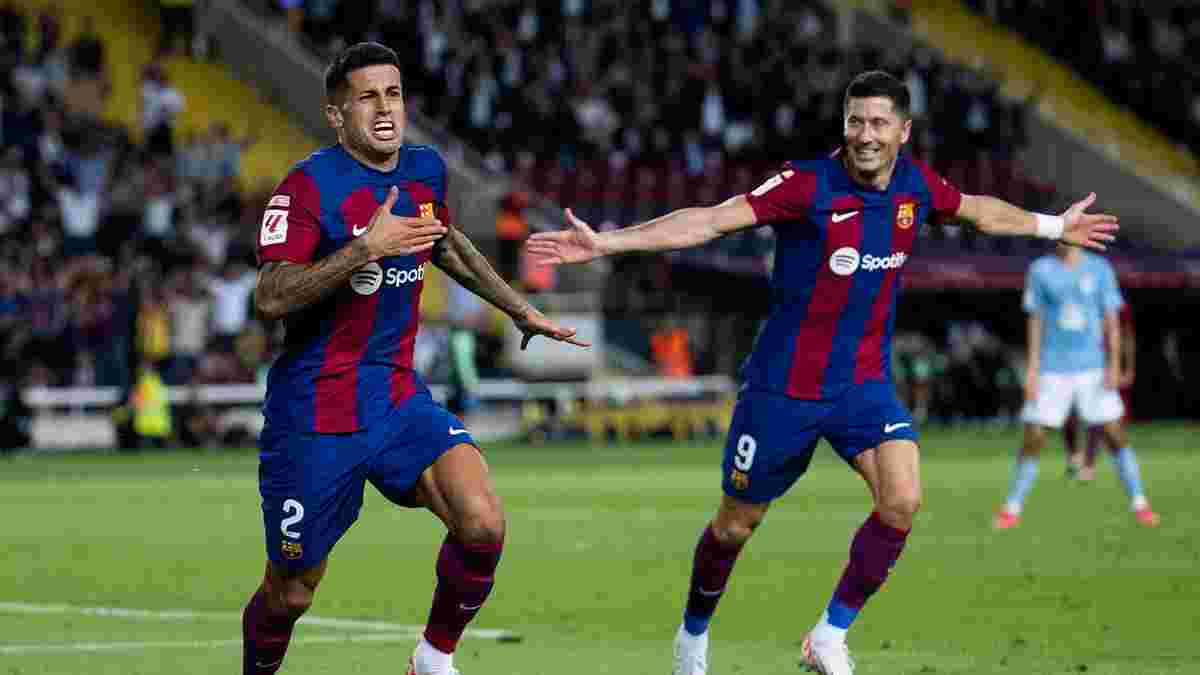 Камбек каталонців з 0:2 у відеоогляді матчу Барселона – Сельта – 3:2