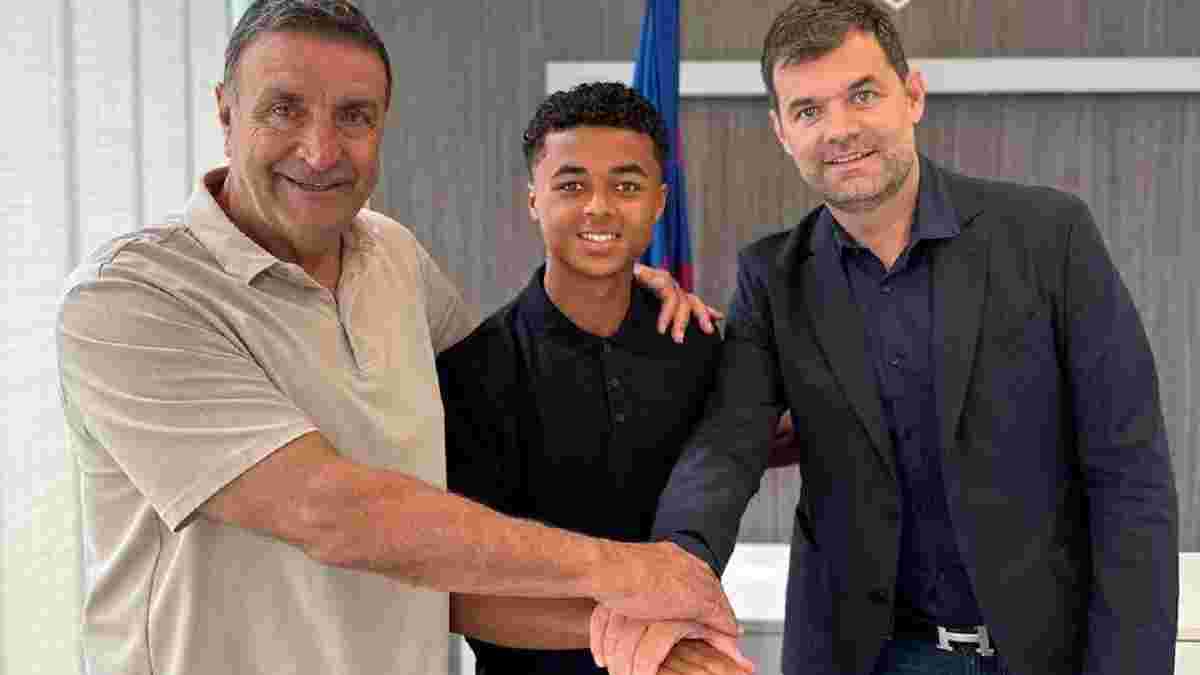 16-річний син Клюйверта підписав перший професіональний контракт з Барселоною