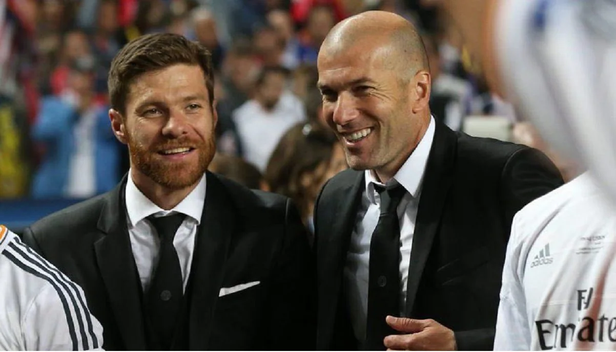 Хабі Алонсо та Зінедін Зідан / фото із відкритих джерел