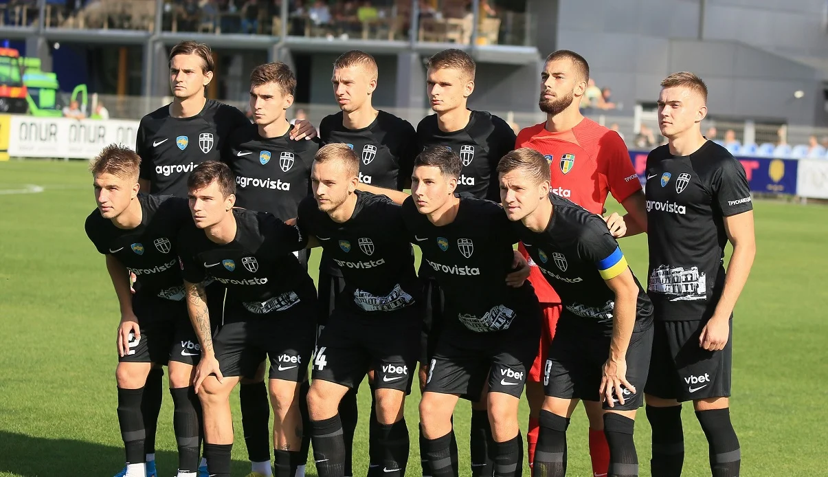 Олександрія перед матчем у Винниках / Фото Євгена Кравса