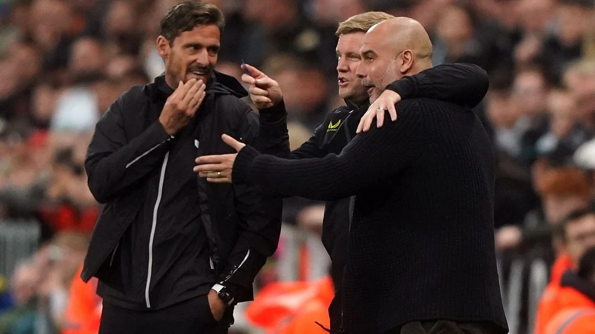 Хосеп Гвардіола у матчі Ньюкасл – Манчестер Сіті 27 09 2023 / The Sun