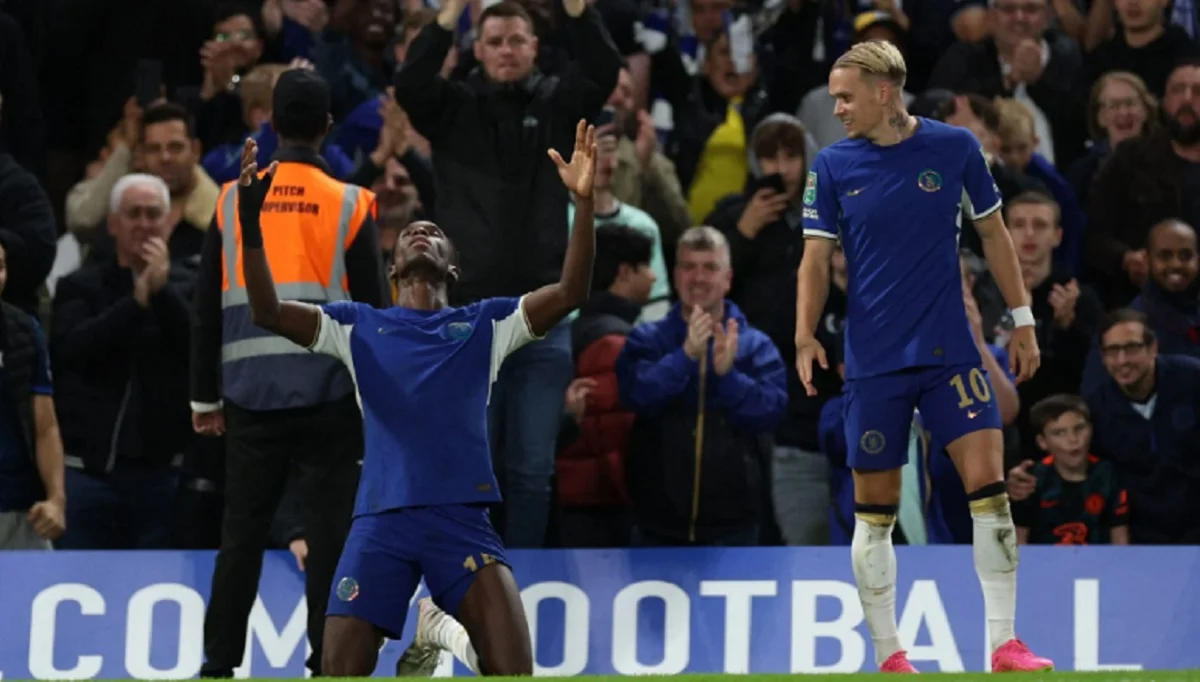 Михаил Мудрик в матче Челси – Брайтон / Getty Images