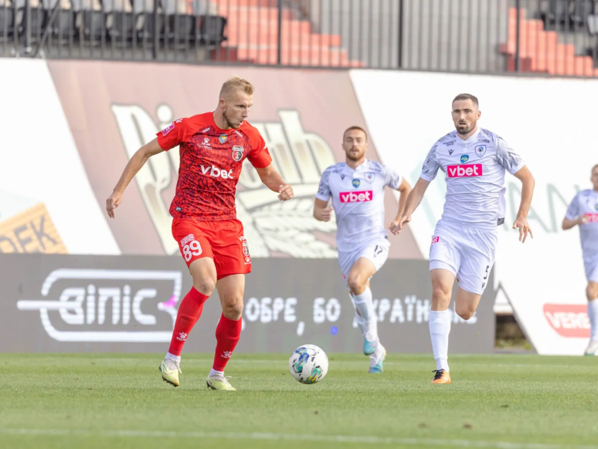 Гайдучик заработал удаление для соперника / фото УПЛ