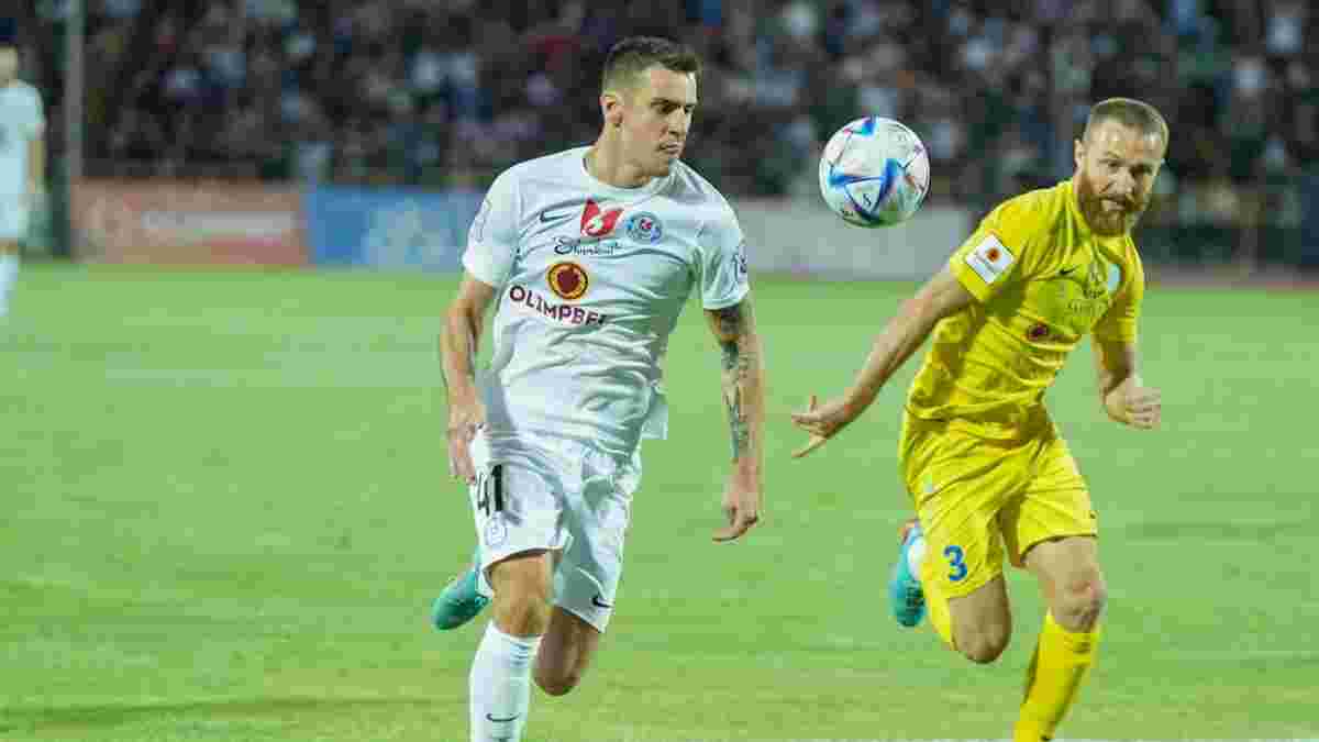 Беседин забил дебютный гол за Ордабасы – видео курьезного взятия ворот