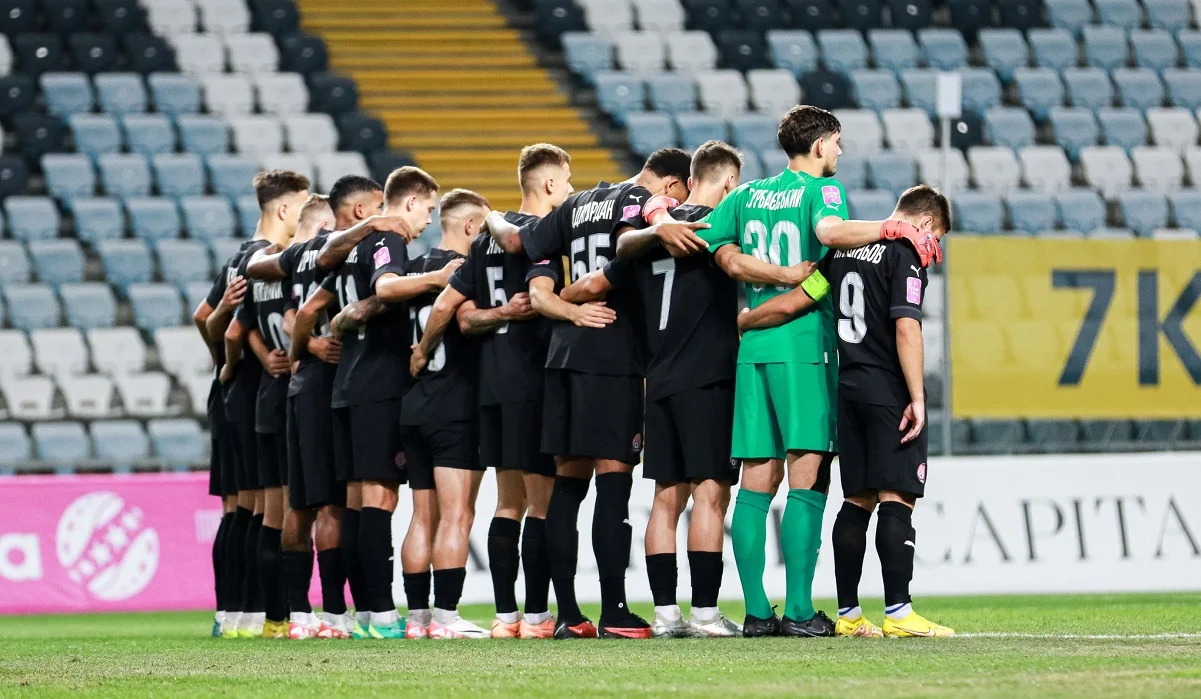 "Мужики" у скруті / Фото ФК Зоря