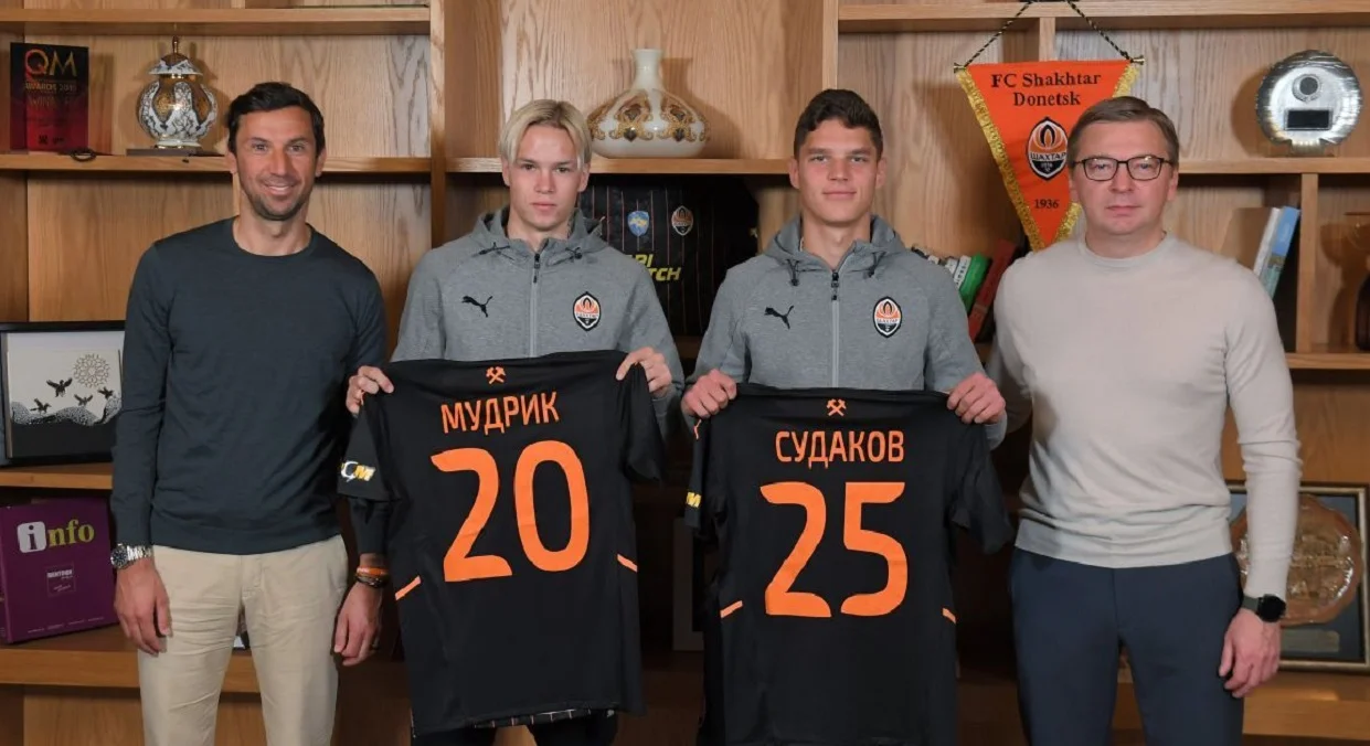 Срна, Мудрик, Судаков, Палкин / Сайт Шахтера