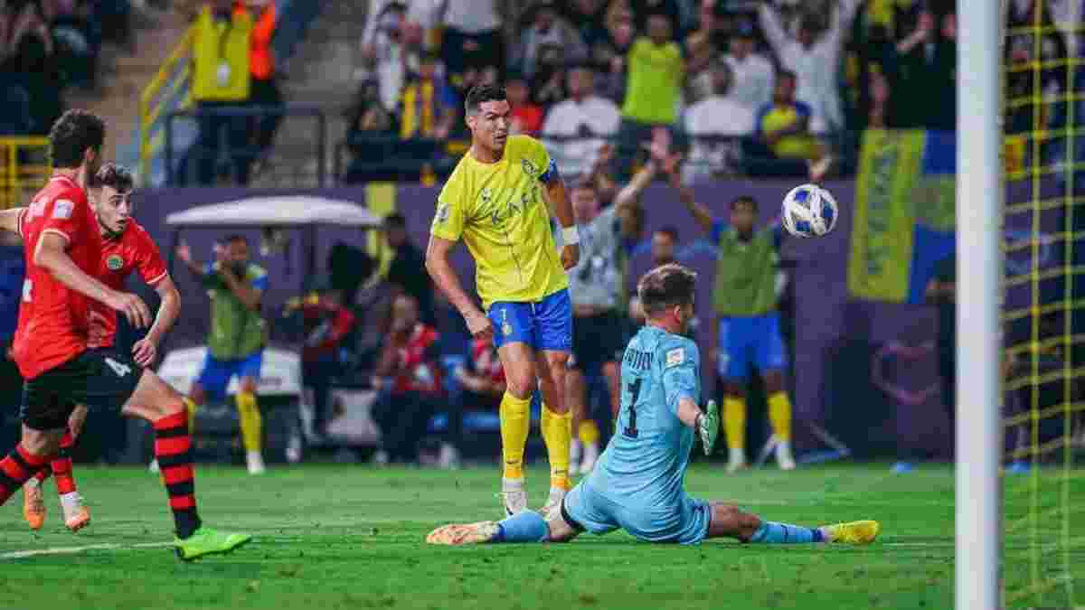 Роналду забил дебютный гол в азиатской Лиге чемпионов, но не стал главным героем – видео шедевра