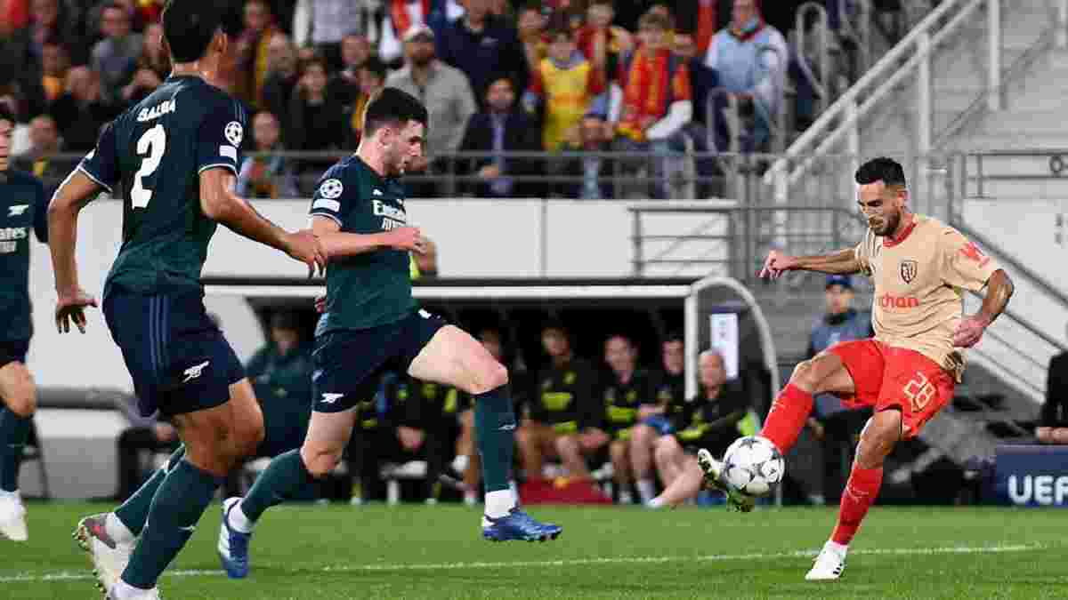Роковая неудача Зинченко в видеообзоре матча Ланс – Арсенал – 2:1