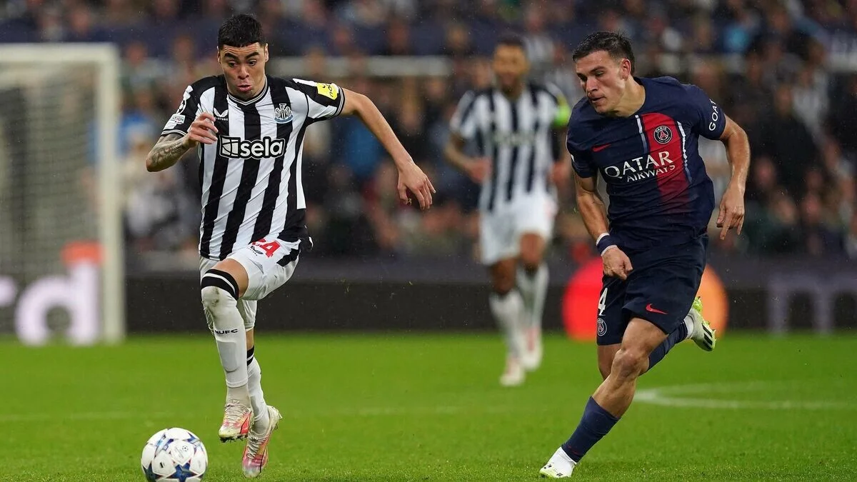 Ньюкасл – ПСЖ – 4:1 / фото: Le Parisien