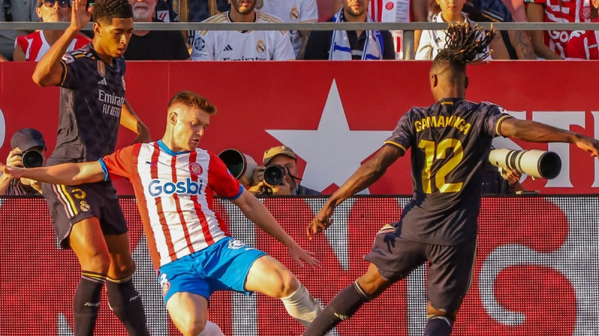 Цыганков в матче против Реала / ELPUNT