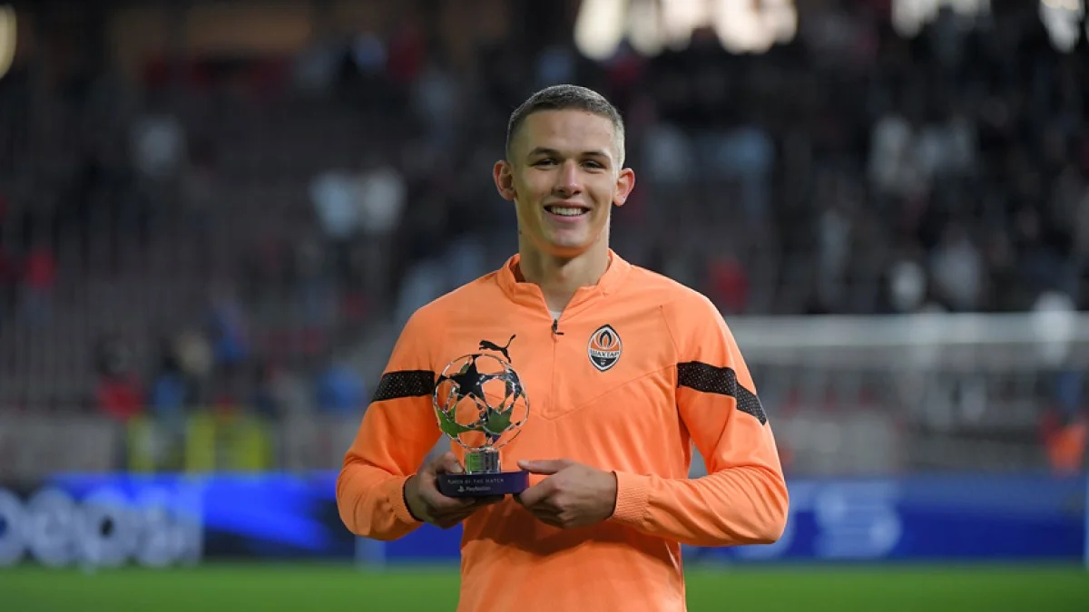 Даниил Сикан / фото: ФК Шахтер