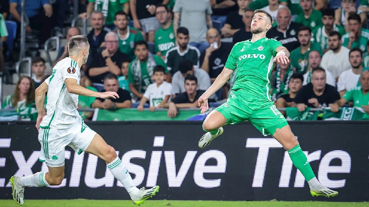 Эрик Шуранов (справа) / ФК Маккаби Хайфа