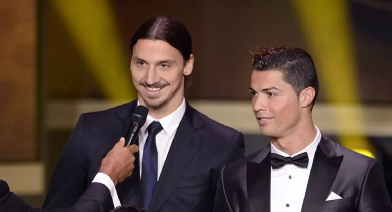 Ібрагімовіч і Роналду / АР