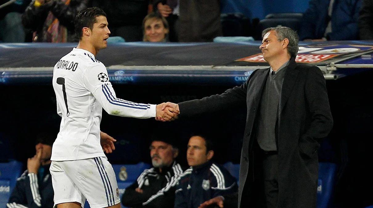 Роналду и Моуринью / AFP