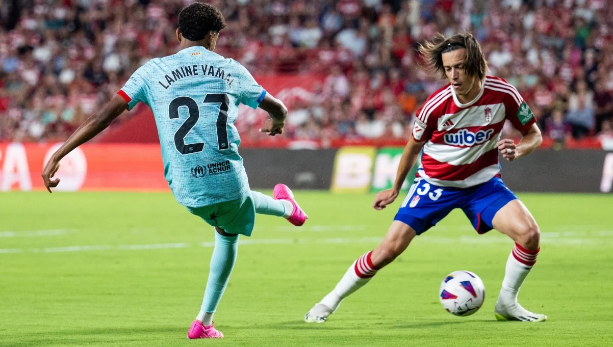 Ламин Ямал против Гранады / фото: ФК Барселона