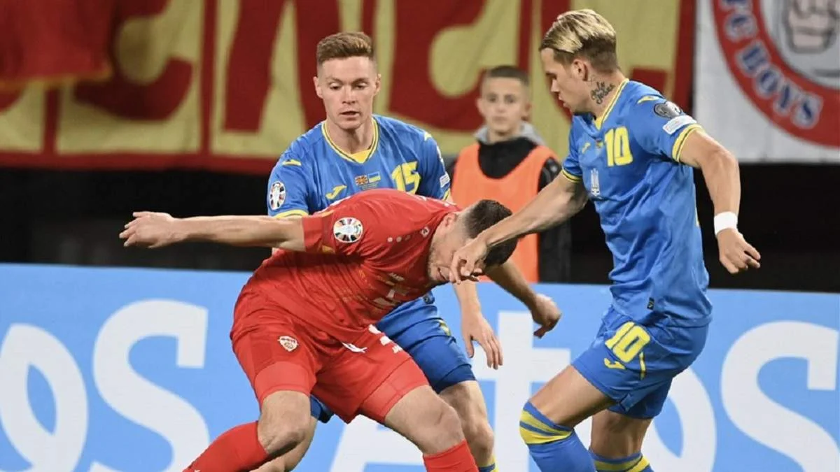 Україна – Північна Македонія: де дивитися матч 14 10 2023