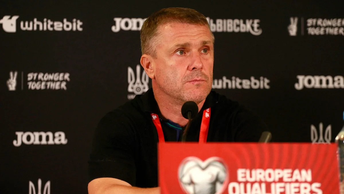 Украина – Северная Македония: пресс-конференция Реброва 13 10 2023 / фото: А. Попов