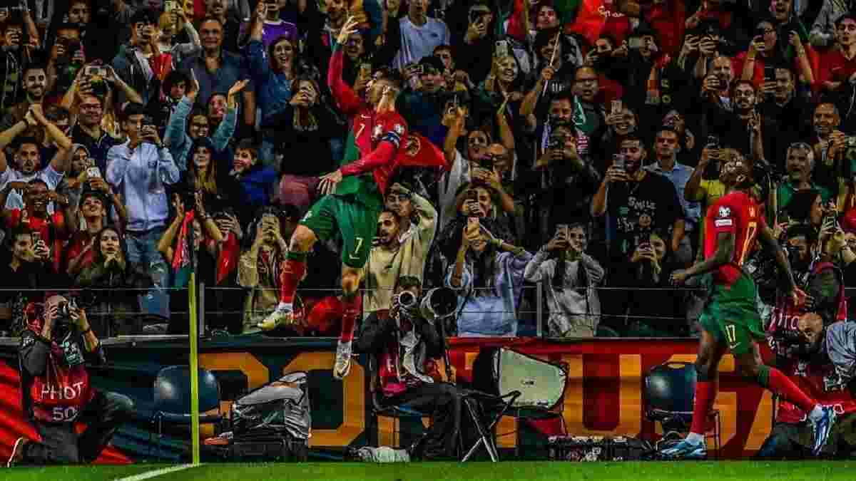 Португалія та Бельгія вийшли на Євро-2024 – Роналду дублем оновив світовий рекорд, динамівець забив гол