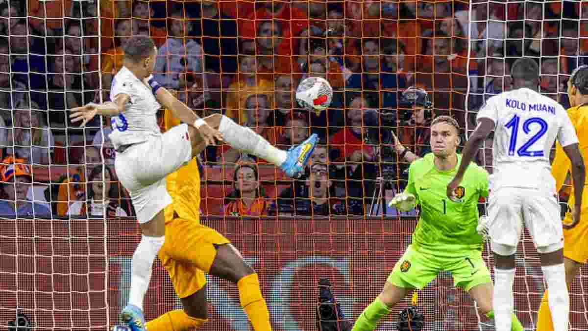Шедевр Мбаппе с выходом на Евро в видеообзоре матча Нидерланды – Франция – 1:2