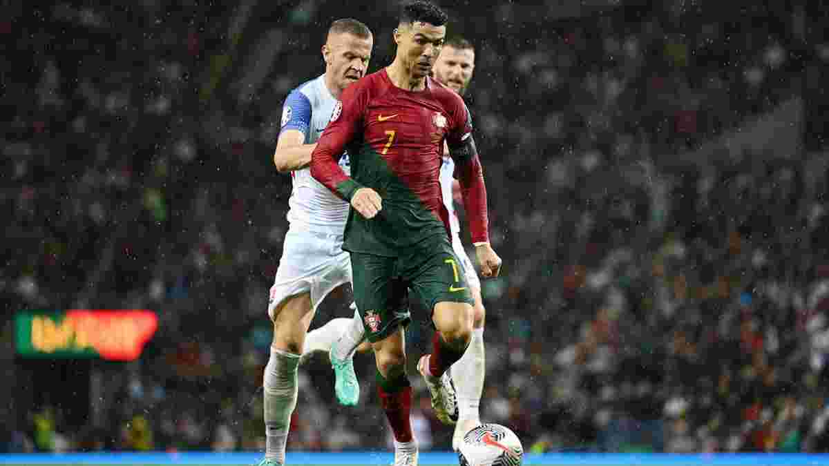 Роналду дублем організував вихід на Євро-2024: відеоогляд матчу Португалія – Словаччина – 3:2