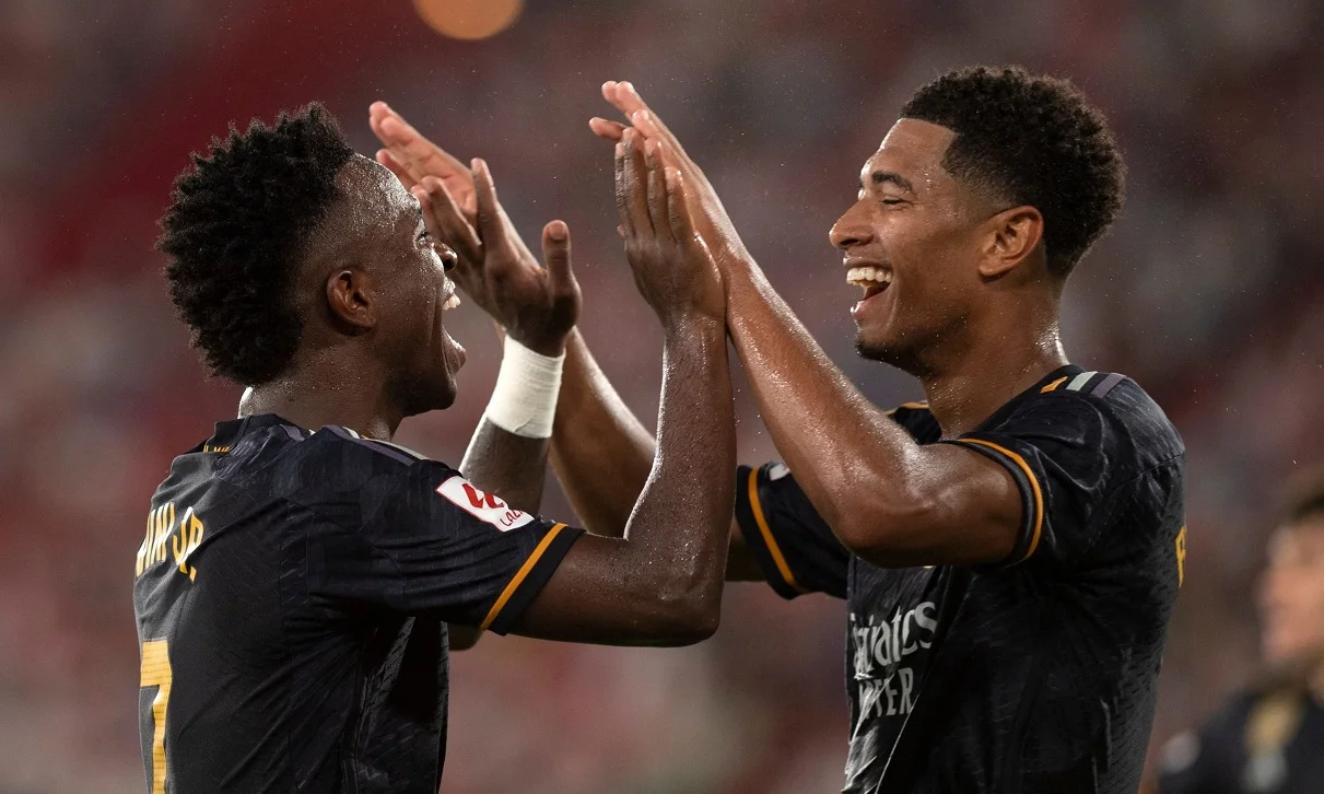 Вінісіус і Беллінгем / AFP