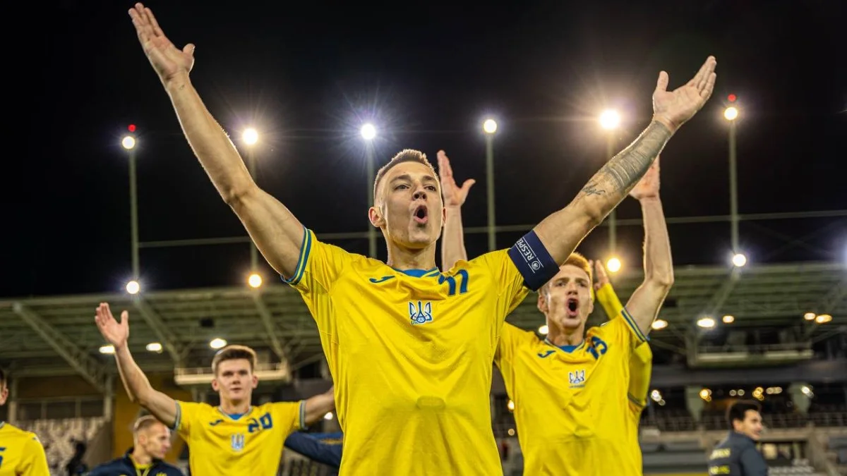Украина U-21 – Англия U-21 – 3:2 / фото: УАФ