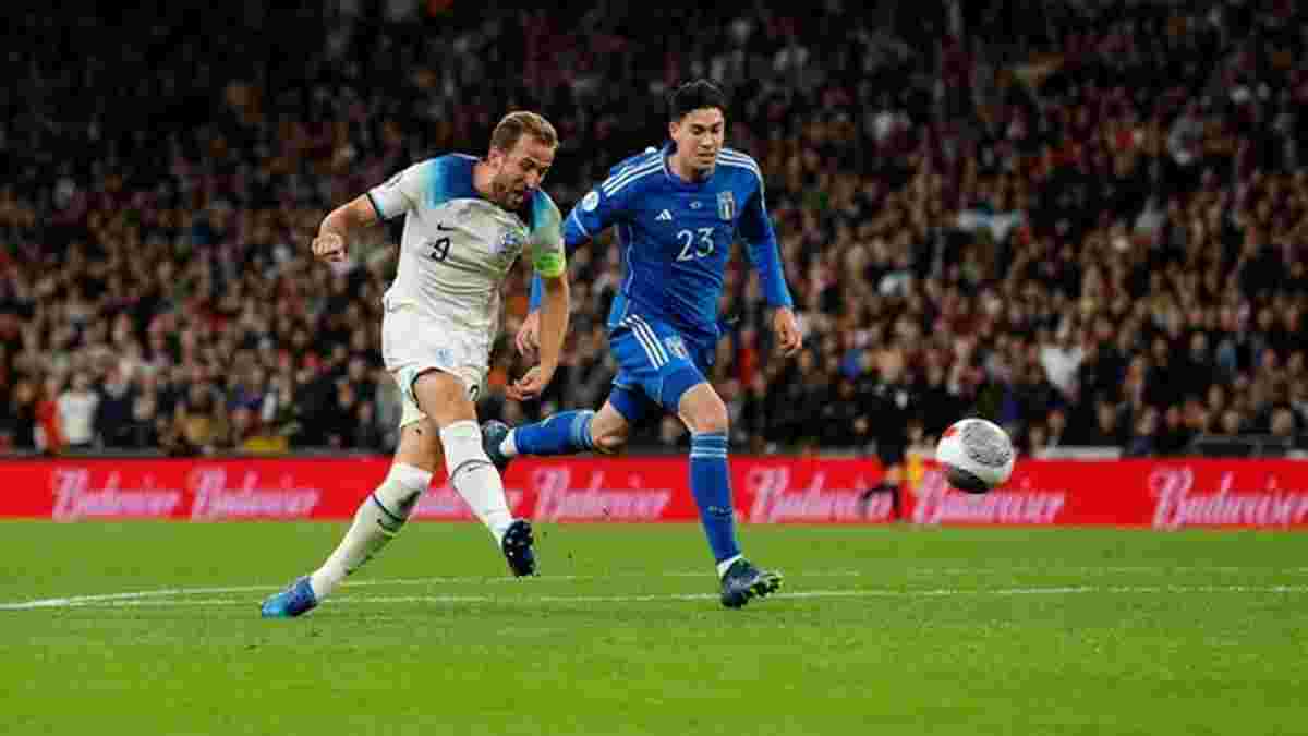 Помощь Кейна для Украины в видеообзоре матча Англия – Италия – 3:1