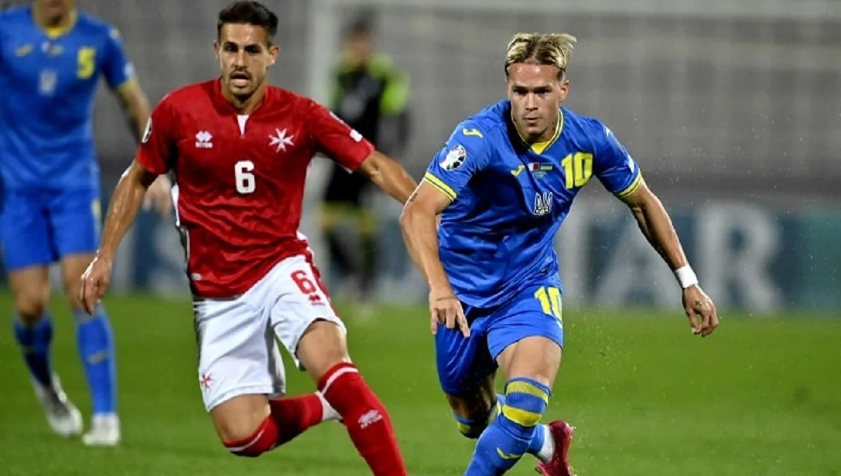 Михайло Мудрик (праворуч) / УАФ