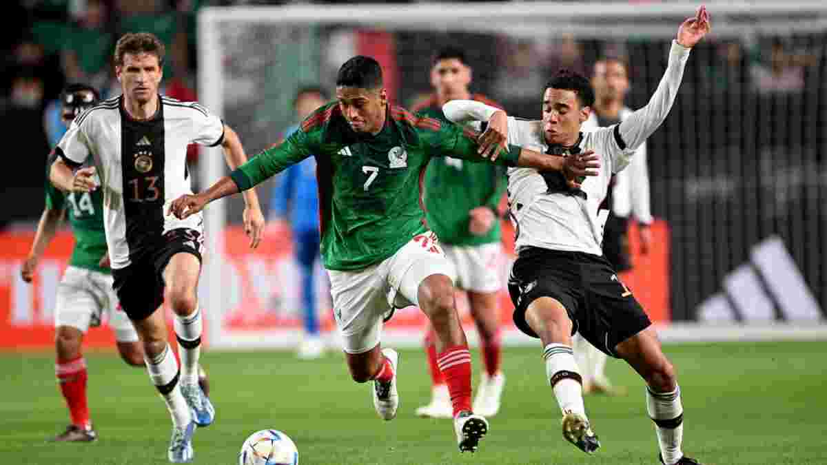 Германия во втором матче Нагельсманна сыграла вничью с Мексикой, США за тайм разбили Гану: спарринги