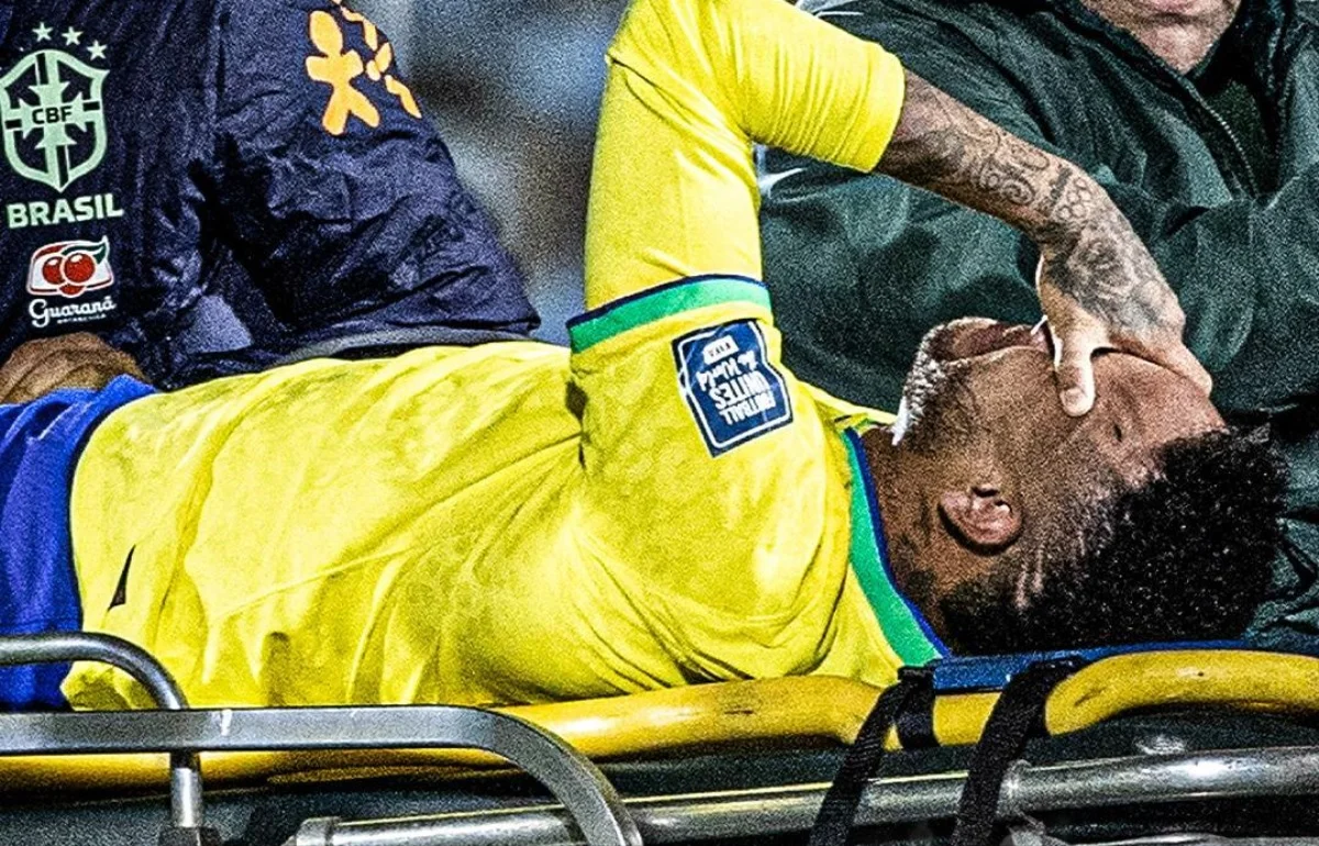 Травмированный Неймар