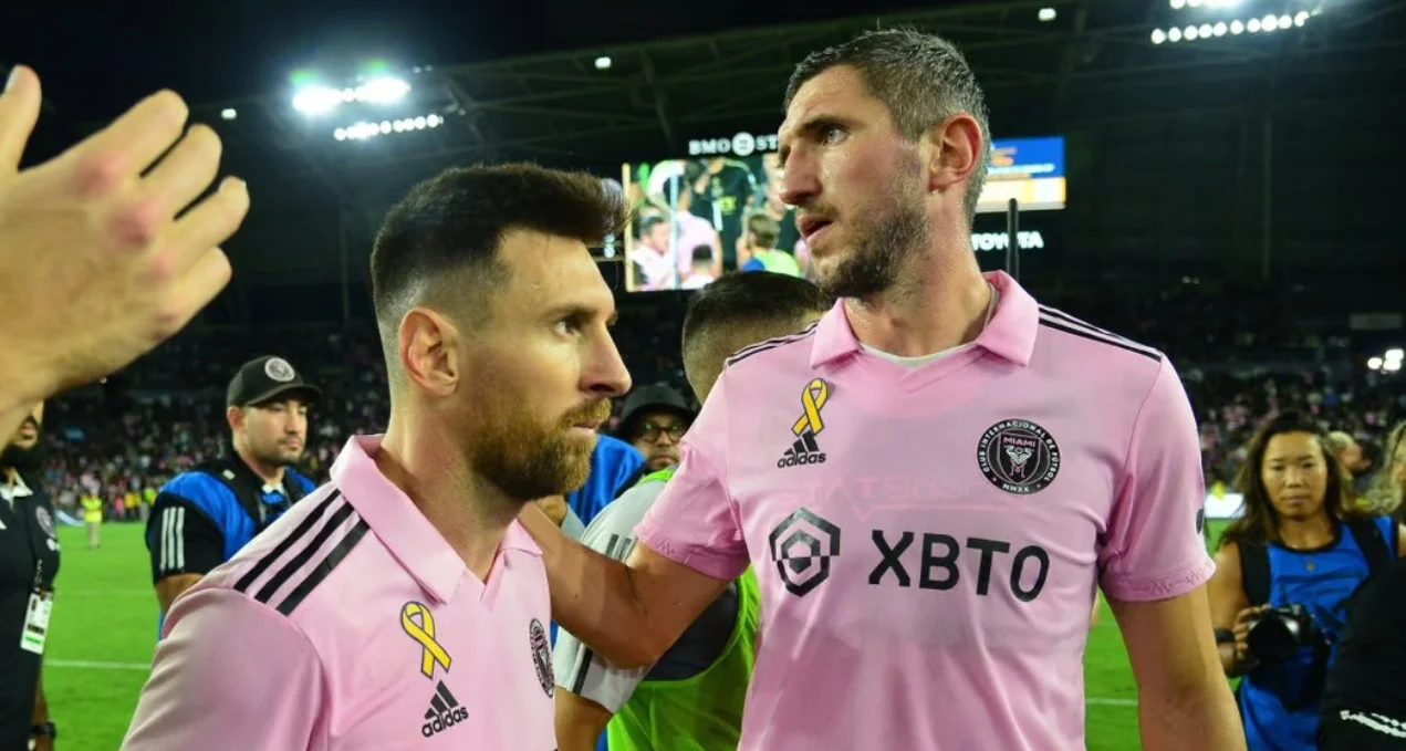 Месси и Кривцов / Пресс-служба Интера Майами