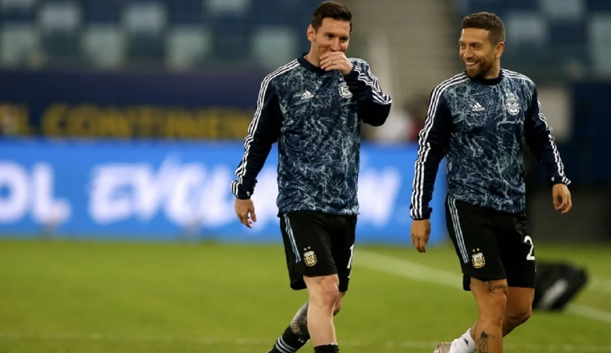 Месси и Гомес / AFP