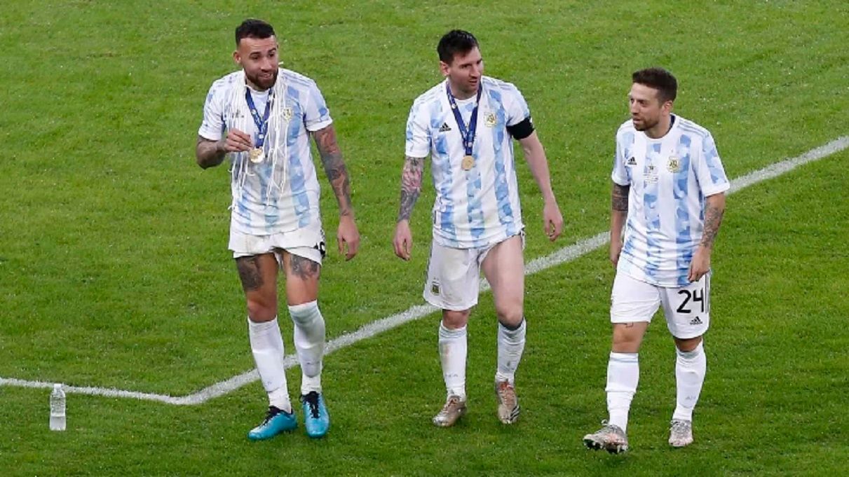 Отаменди, Месси и Гомес / Ole