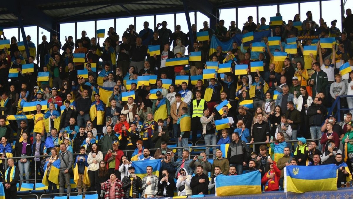 фани збірної України / фото Оксани Васильєвої